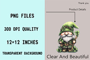 Whimsical St Patrick Gnome Clipart B, an Illustration by SVGArt (Thumbnail 5 of 9)