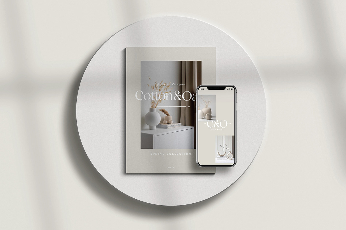 Cotton Minimal Logo Kit PSD,AI,EPS, a Branding & Logo Template by Studio Witzenhausen (Photo 10 of 10)