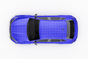 2026 Sport Performance Hatchback Set, an Advertising Mockup by Halal Graphic Studio (Thumbnail 10 of 12)