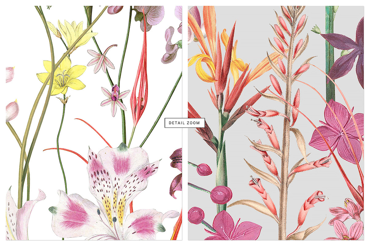 Jardin de Printemps Prints & Motifs, a Pattern Graphic by TSTUDIO (Photo 7 of 10)