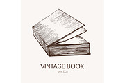 Books Hand Draw Sketch., an Education Illustration by Bigmouse_art (Thumbnail 3 of 5)