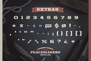 PEACEMAKER FONT SERIES