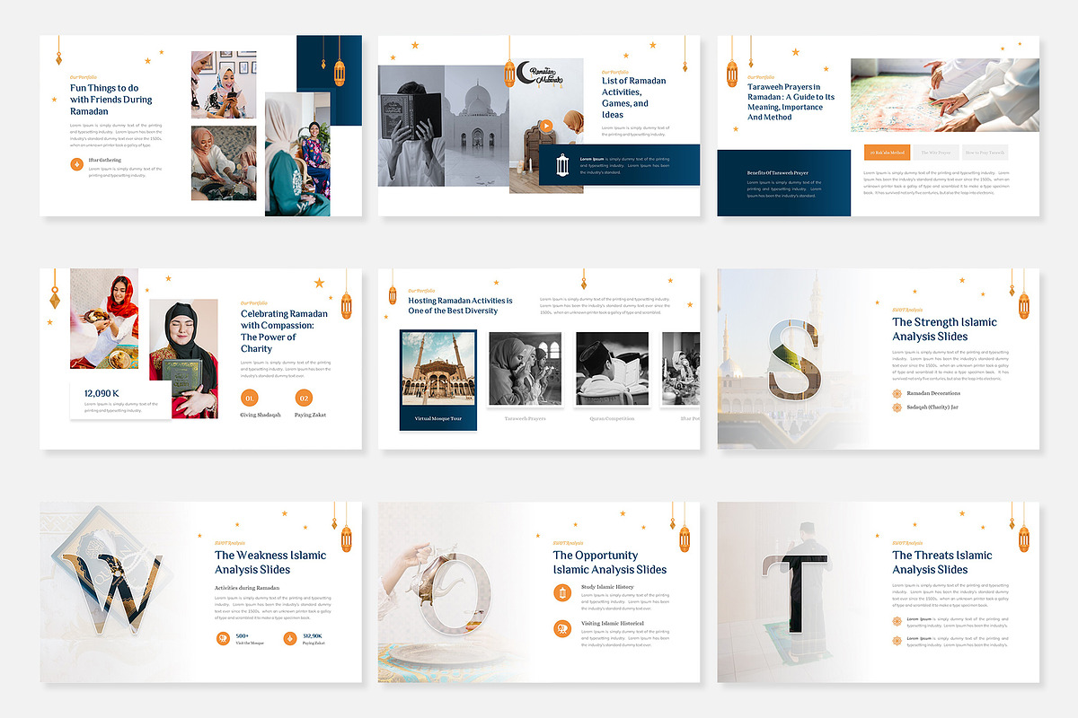 Ramadan Kareem PowerPoint Template, a Presentation Template by Premast (Photo 2 of 5)