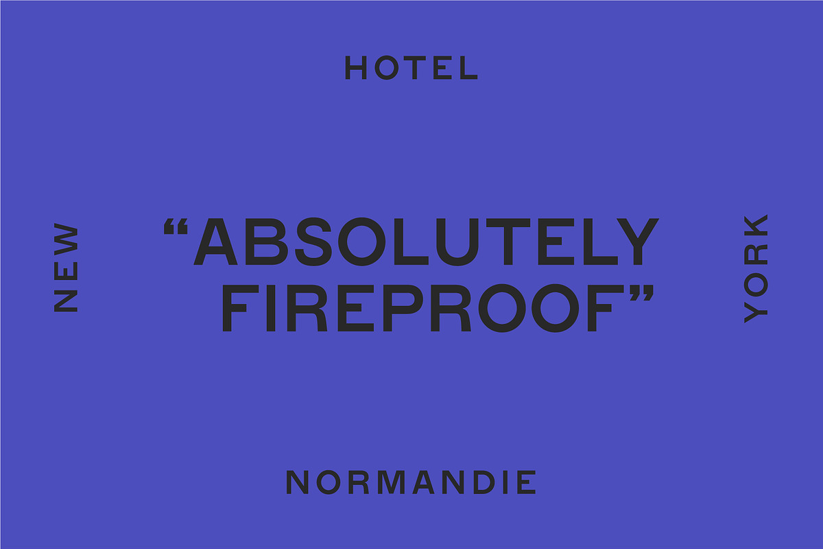 AL Normandie, a Sans Serif Font by Adam Lock (Photo 6 of 7)