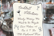 Whimsical Wedding Invitation Font, a Handwritten Font by Amalia Calligraphy (Thumbnail 3 of 8)