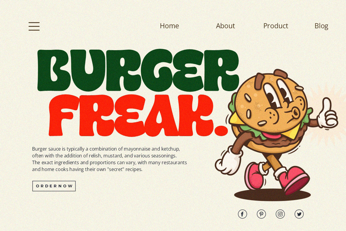 Bakso Menu Font, a Font by HansCo Studio (Photo 3 of 10)