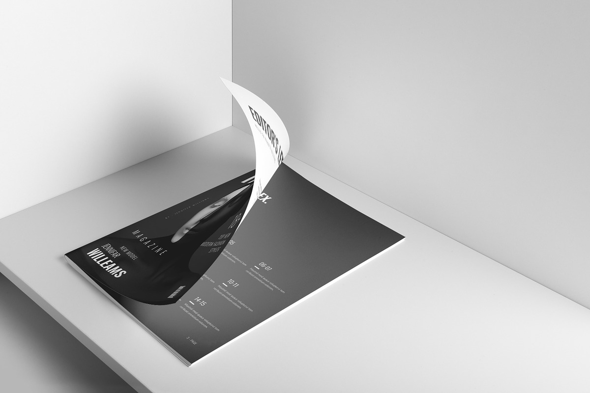 Fashion Magazine Template preview 4