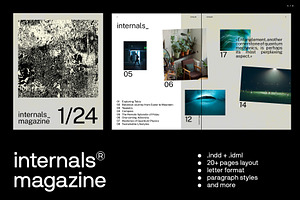 Internals Magazine Template