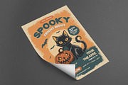 Halloween Party Flyer, a Flyer Template by monogrph (Thumbnail 2 of 4)
