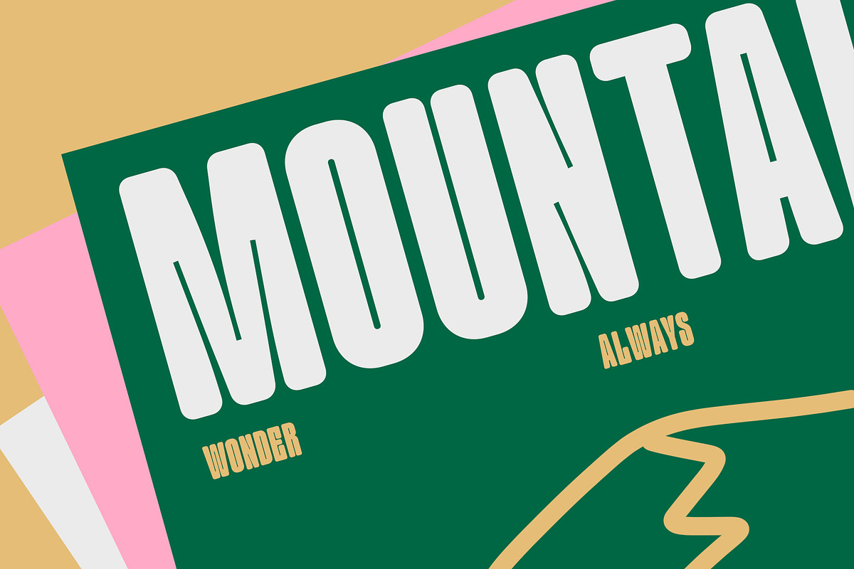 CS Emerson – Bold Font, a Sans Serif Font by Craft Supply Co. (Photo 3 of 8)