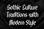 Blackword NeoGothic, a Blackletter Font by Sentavio (Thumbnail 3 of 7)