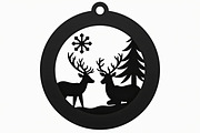 Christmas Laser Cut Design Bundle, a Graphic by Creativeshirt (Thumbnail 15 of 17)
