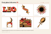 Good Word Zodiac Sticker Sheets, an Object Graphic by Jakayla Digital Co (Thumbnail 4 of 12)