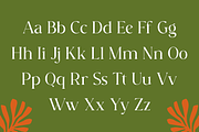 Vangoca - Display Serif Font, a Serif Font by RockboyStd (Thumbnail 9 of 12)