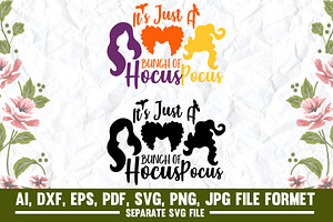 It's just a bunch of hocus pocus svg, an Object Graphic by VectorArtPrintableDesign