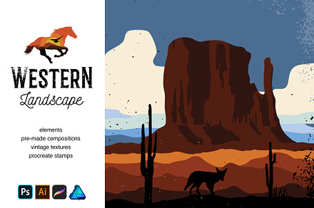 Western Landscape Creator Kit