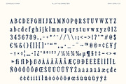 CS Miguela Stamp, a Serif Font by Craft Supply Co. (Thumbnail 8 of 8)