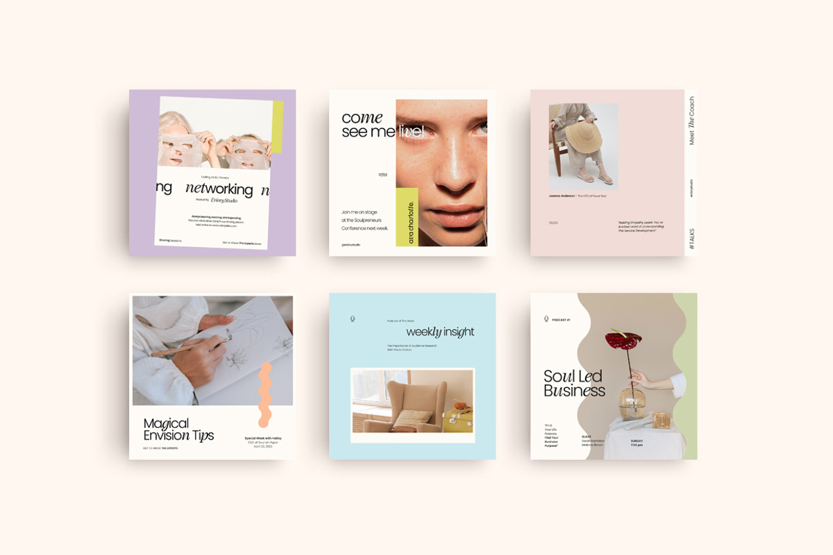 MIEL / Social Media Pack, a Social Media Template by Eviory (Photo 20 of 28)
