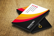 Corporate Bisiness Card CM034, a Business Card Template by annozio (Thumbnail 3 of 4)
