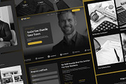 TaxFirm - Tax Consultant Framer, an UI Kit Template by Frameko (Thumbnail 1 of 6)
