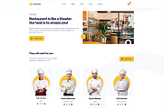 Restaurant & Cafe HTML Template, a HTML Template by UInstrument (Thumbnail 9 of 11)