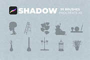 95 Shadows for PROCREATE, a Brush Add-On by Graphics Resources (Thumbnail 6 of 13)