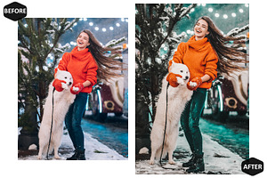 12 Happy Xmas Photoshop Actions