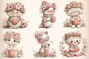 Whimsical Cats With Summer Drinks, an Illustration by Digital Artistic99 (Thumbnail 3 of 11)