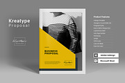 Kreatype Proposal, a Brochure Template by Kreatype Studio (Thumbnail 1 of 19)