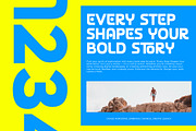 Take Yours Modern Display Sans Serif, a Font by Jaruka (Thumbnail 5 of 11)