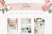 Sweet Roses and Hydrangeas, a Texture Illustration by Kotkoa (Thumbnail 10 of 14)