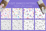 Unicorn fantasy clipart and designs, an Animal Illustration by Lexi Claus (Thumbnail 7 of 9)