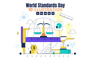 10 World Standards Day Illustration, an Education Illustration by denayunebgt (Thumbnail 1 of 4)