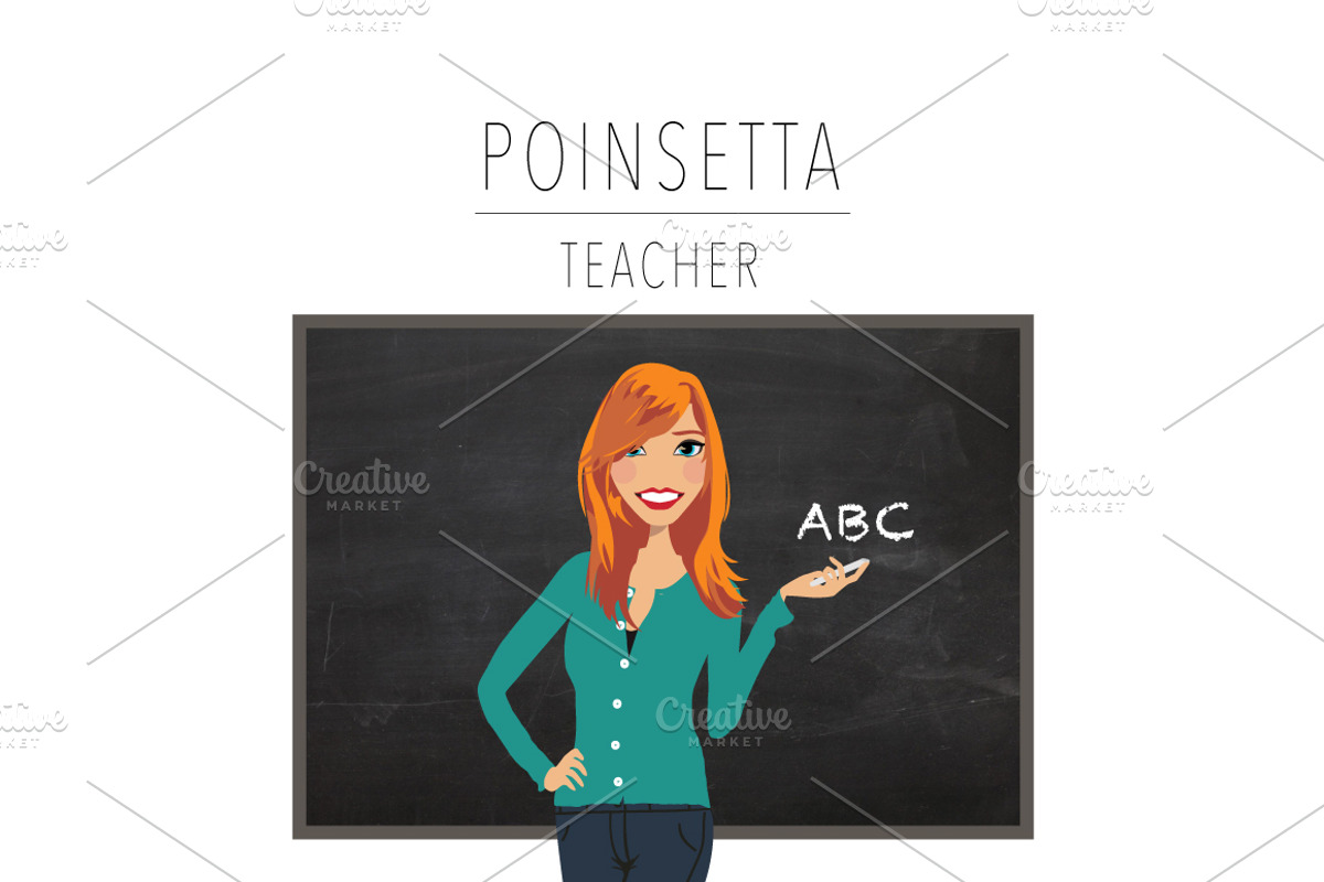 Teacher Portrait Creator | Clip Art, an Education Illustration by Lauren Lesley Studio (Photo 26 of 33)