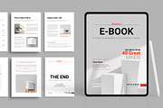 E-Book Template, an UI Kit Template by ContestDesign (Thumbnail 1 of 5)
