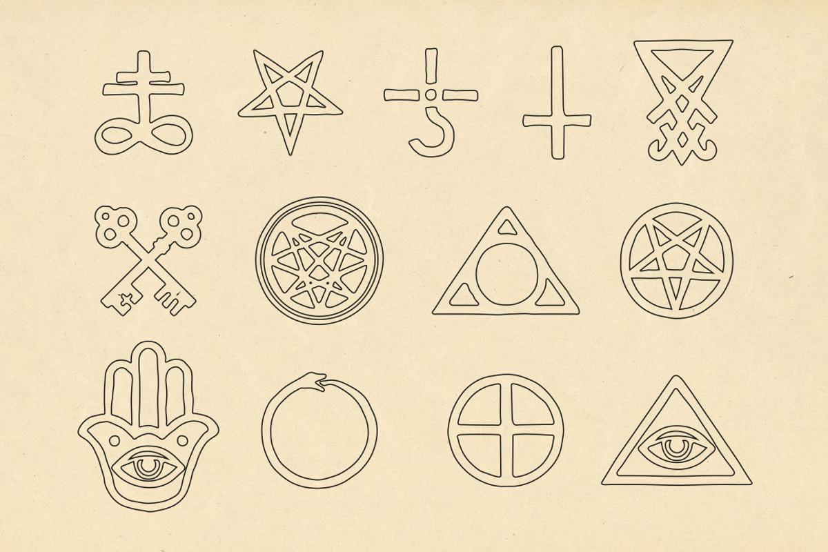 Symbols of the Occult, an Object Graphic by Mo–ds (Photo 5 of 5)