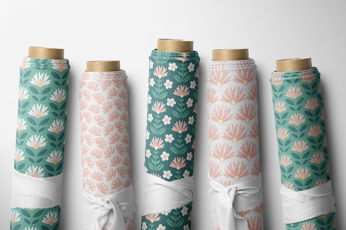 20 Cute and Sweet floral patterns, a Pattern Graphic by RevolutionizZed (Photo 10 of 16)