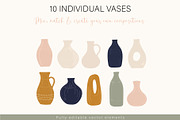 Vases & Bouquets Botanical Set, an Object Graphic by OREHOVKA (Thumbnail 3 of 5)