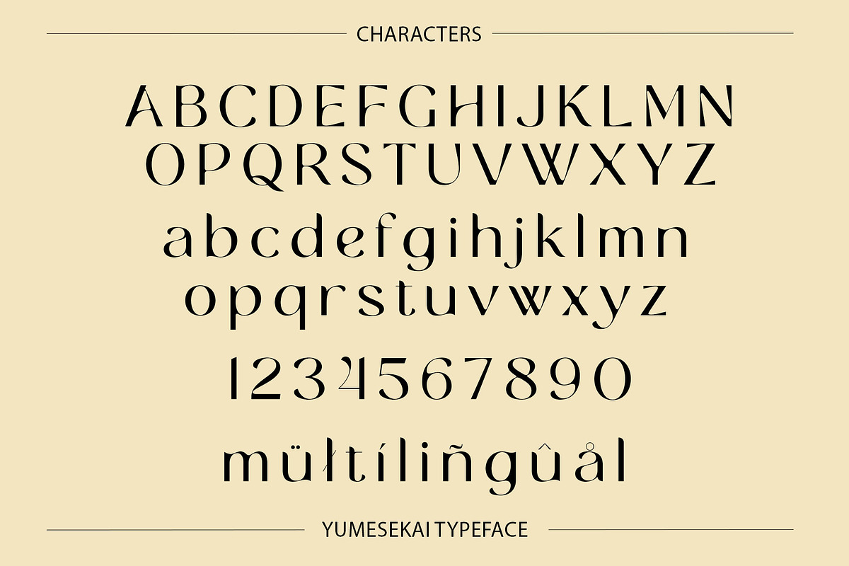 Yumesekai Typeface, a Sans Serif Font by INKSUN™ (Photo 11 of 11)