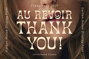 Garten House - Unique Display Font, a Font by Letterhend Studio (Thumbnail 9 of 9)