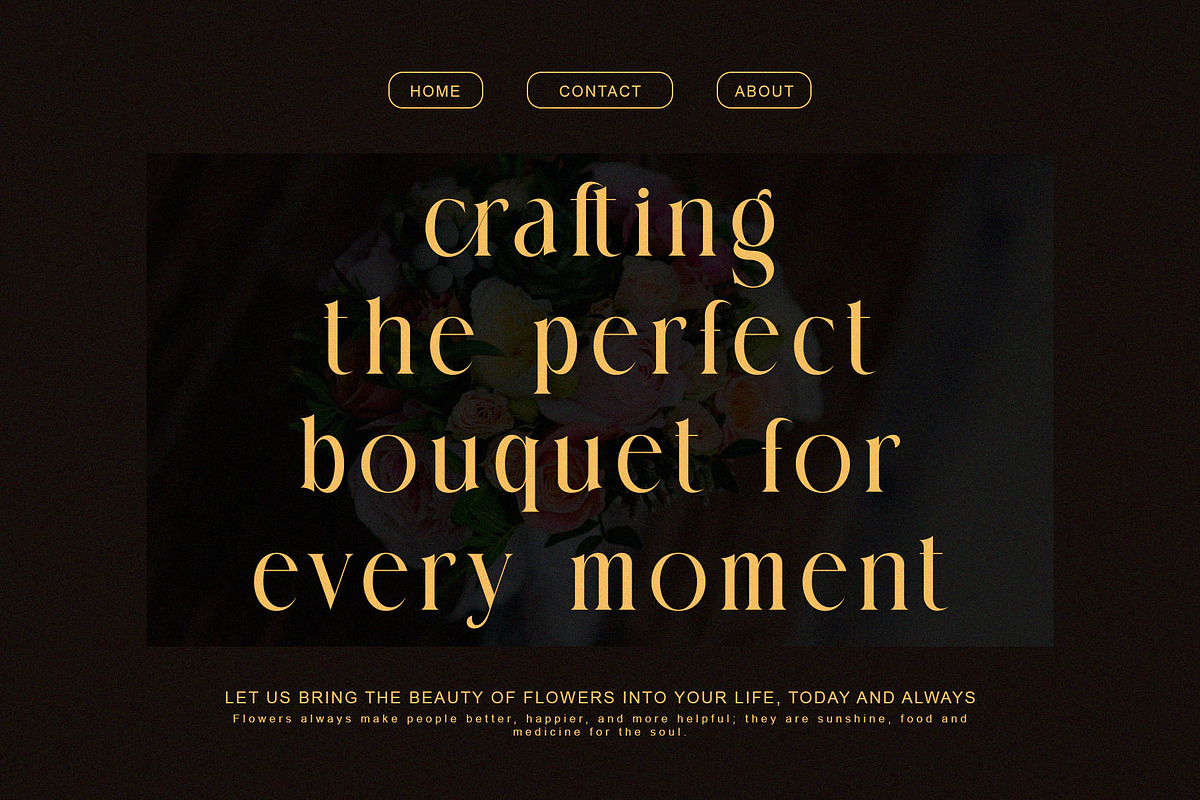 Dinamic Elegant Serif Typeface, a Serif Font by Alfinart (Photo 6 of 8)