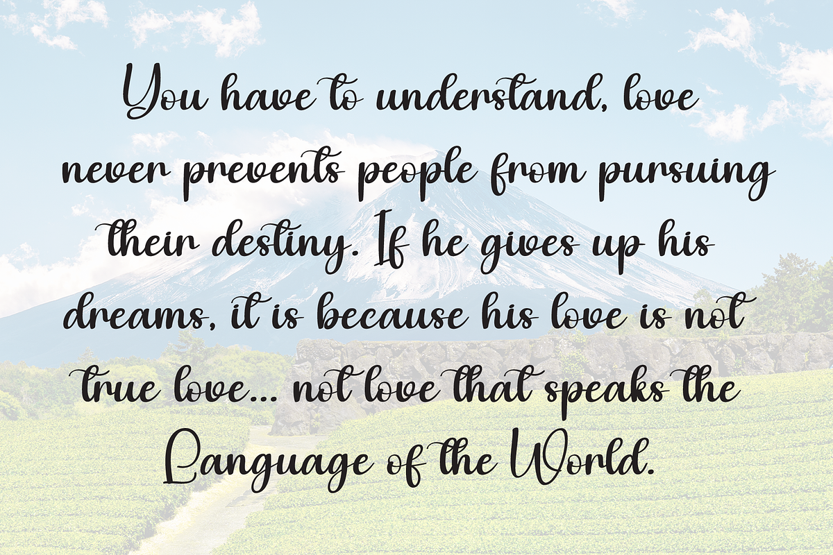 Darling Baby | Script Font, a Handwritten Font by Scratchones (Photo 6 of 8)