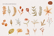 Hand Drawn Autumn Floral and Food, an Animal Illustration by Kartika Prints (Thumbnail 7 of 13)