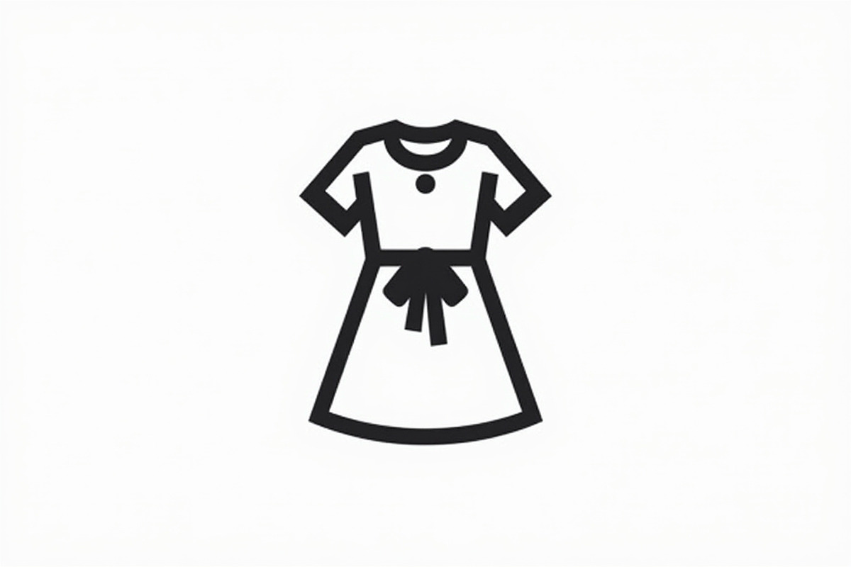 Fashion Dress Silhouettes Set, an Illustration by musafir_fashion (Photo 7 of 20)