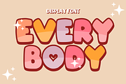 Love Peace - Cartoon Font Types, a Font by KiddoGlyphs Studio (Thumbnail 2 of 3)