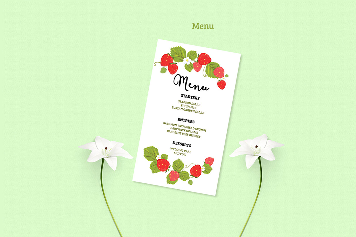 Summer Wedding Invitation Set, an Invitation Template by land art (Photo 6 of 9)