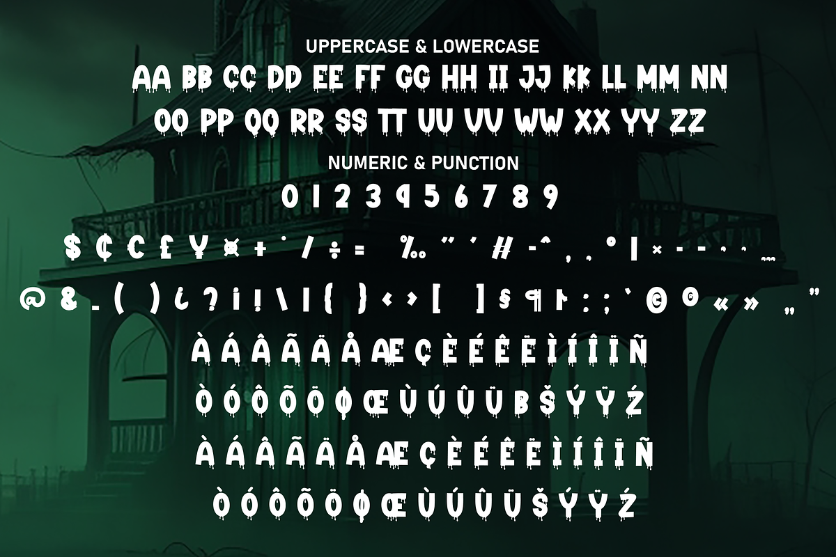 Horror House | Script Font, a Script Font by Scratchones (Photo 7 of 8)