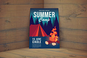 Summer Camp Flyer, a Flyer Template by Jiwstudio (Thumbnail 1 of 2)