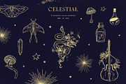 Solar & lunar. Sparkle of the planet, a Decorative Illustration by Summer Nightingale Art (Thumbnail 7 of 10)