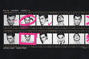 Grunge Contact Sheet Photo Effect, a Social Media Template by DesignerCandies (Thumbnail 3 of 3)